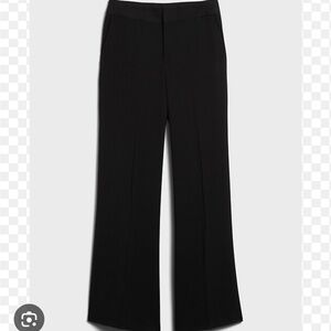 Black Banana Republic Wide Leg Pants, Size 12 Petite